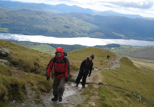 Ruth & Ken, John and Kens mates headed down