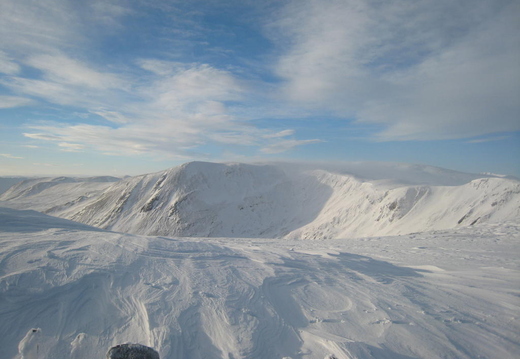 View from top of Cairnwell T-Bar