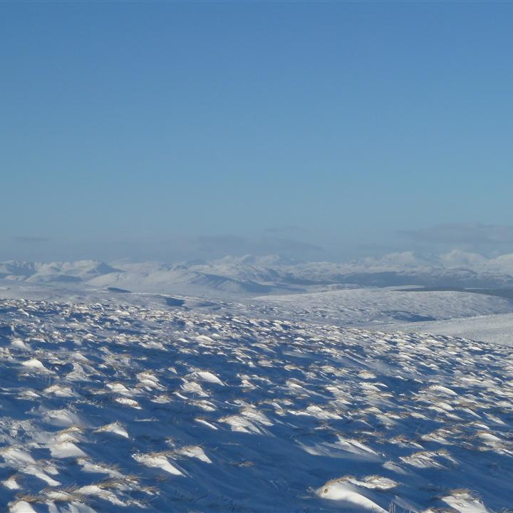 Magic Views out west to Ben Lomond, Ben Ledi, Ben Vorlich etc