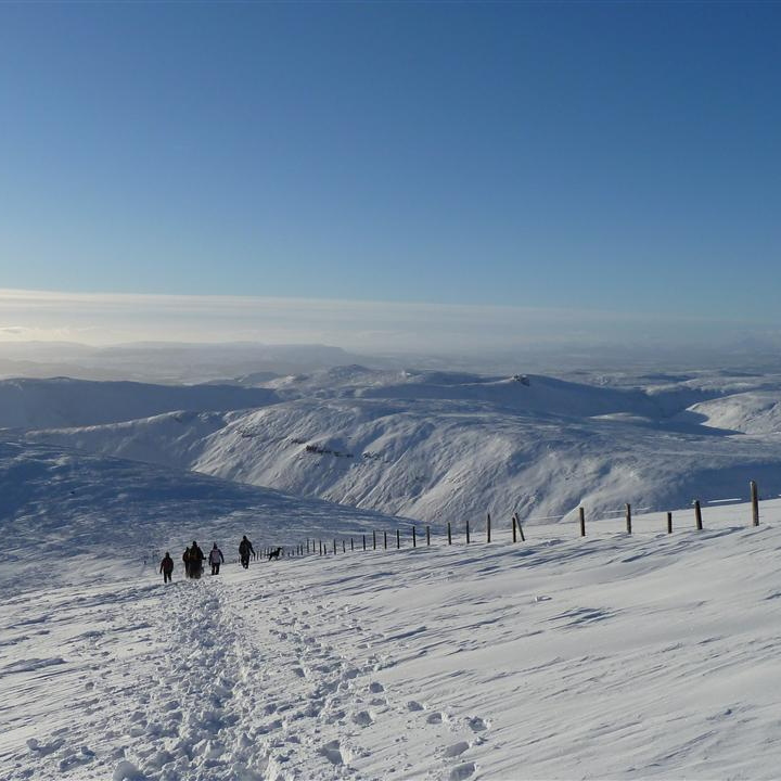 Looking back from Ben Cleuch