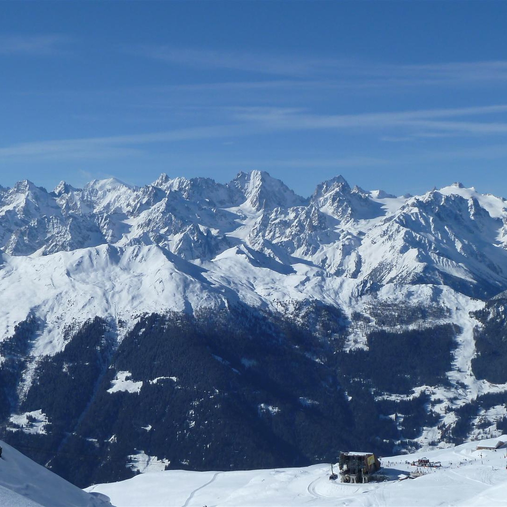 View out over Verbier