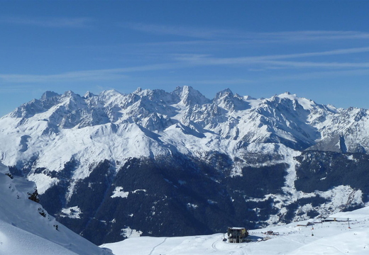 View out over Verbier
