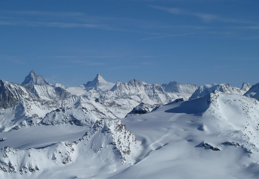 Note the Matterhorn left