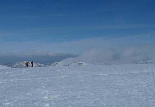 Folks approaching Ben MacDui