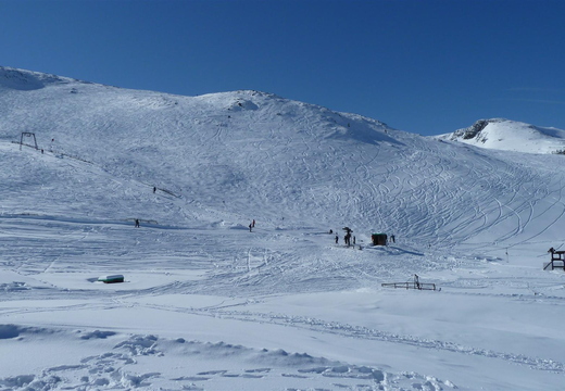 Looking towards Wall T-Bar