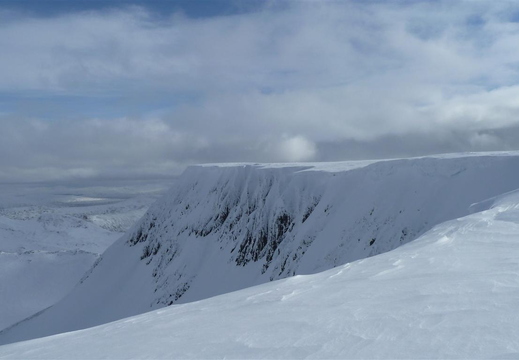 General direction of Aonach Mor