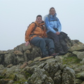 On the summit of Great End