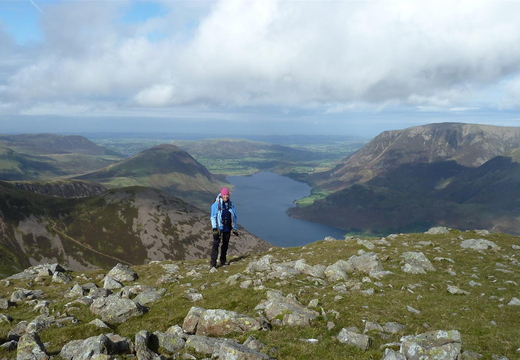 Lucy, Crummock Water behind
