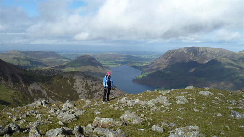 Lucy, Crummock Water behind