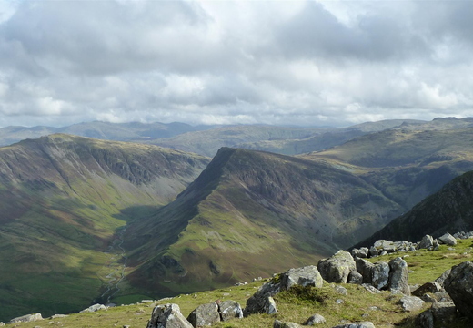 Views over towards Honister Pass