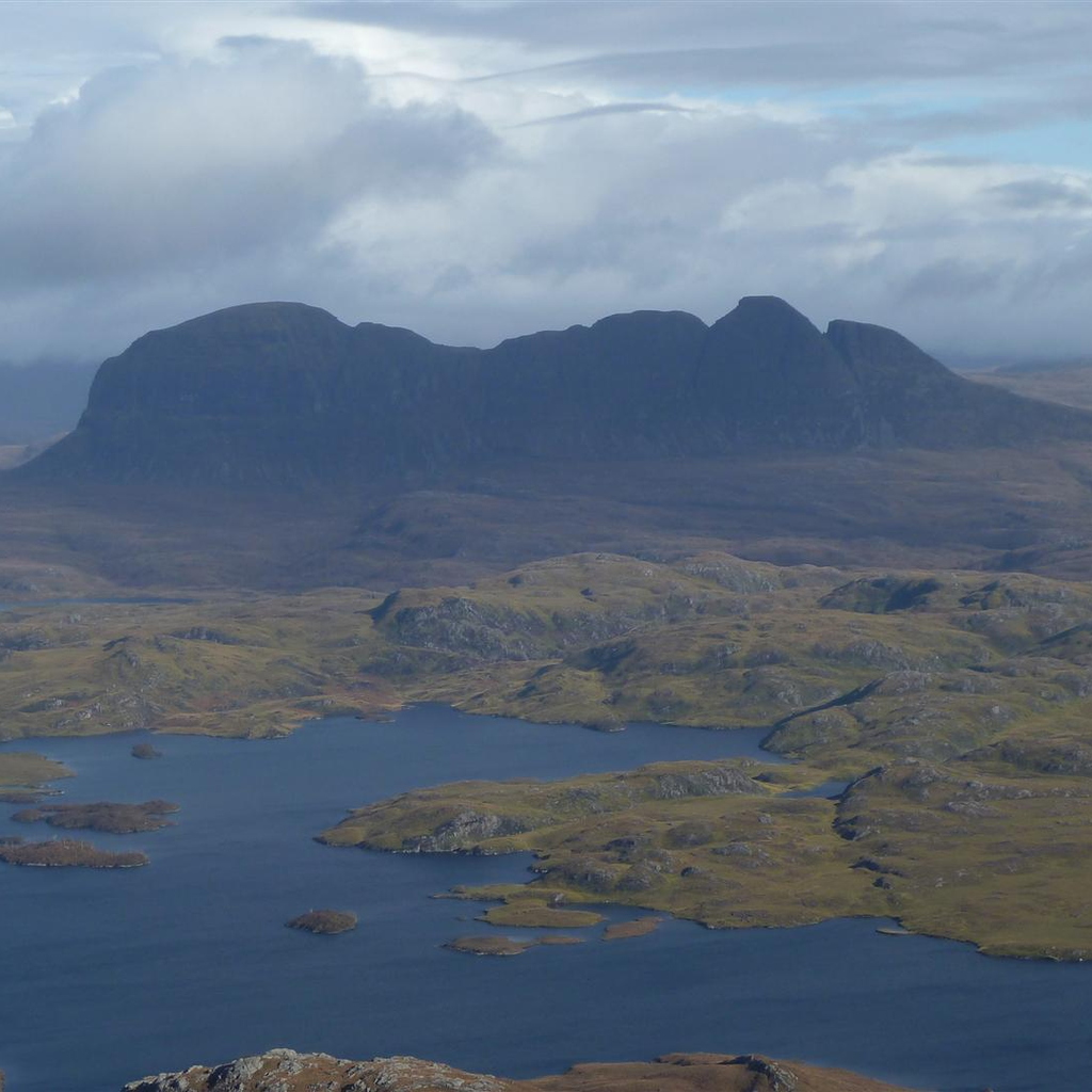 Suilven from Stac Pollaidh