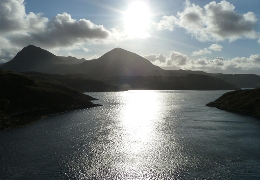 Loch a' Chairn Bhain From Kylesku Bridge