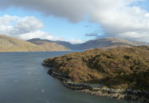 Tother side, looking up loch Glencoul