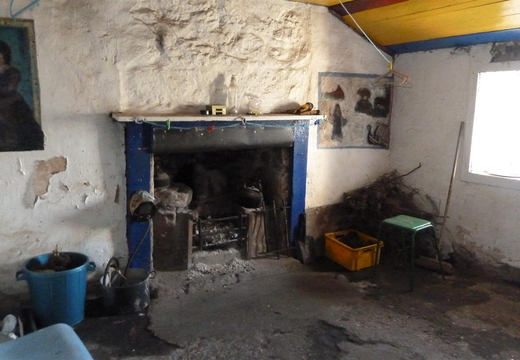 Inside Strathchailleach Bothy