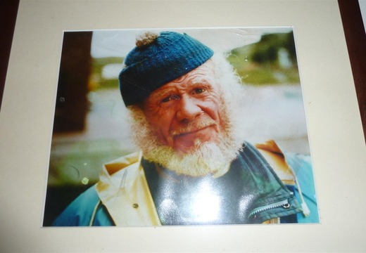 Sandy, the old bloke who called it home for 30 years