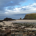 Kearvaig Beach, Cathedral Rock in distance