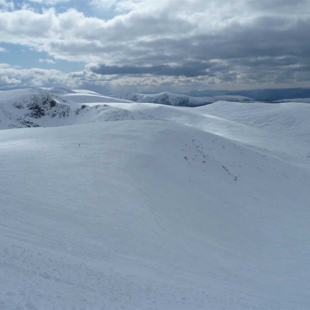 Cas headwall from Coronation Wall