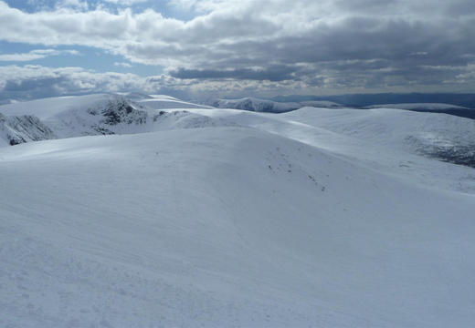 Cas headwall from Coronation Wall