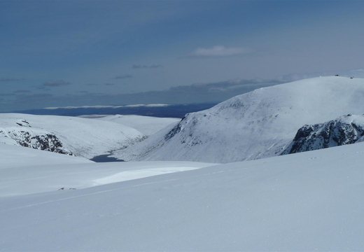 Beinn Mheadhoin, and Loch Avon (prenounced Vane and Ann respectively!)