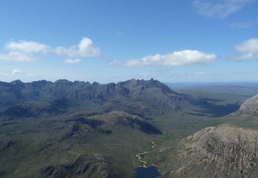 Skye Ridge (Sgurr nan Gillian, Am Bastier & Bastiers Tooth clearly visible)