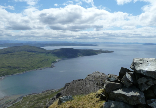 View From Sgurr Na Stri back towards Elgol