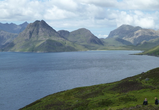 View back at Sgurr na Stri