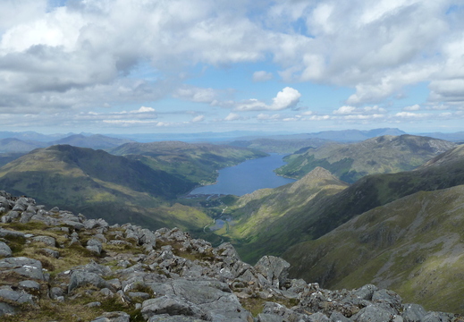 Loch Duich from Final Munro (Sgurr Fhuaran)
