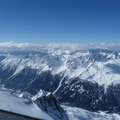 View over Chamonix valley
