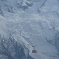 Glacier des Bossons, with Flégère / Brévent link cable car