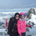 Me and Loops, top of Saulire