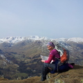 Lucy, Place Fell Summit