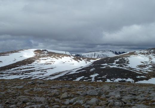 Braeriach left, Ben MacDui centre distance