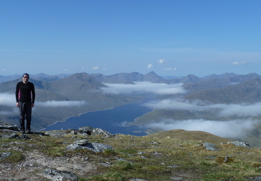 Loch Quoich, Sgurr Mor & Sgurr Beag, Sgurr na Ciche
