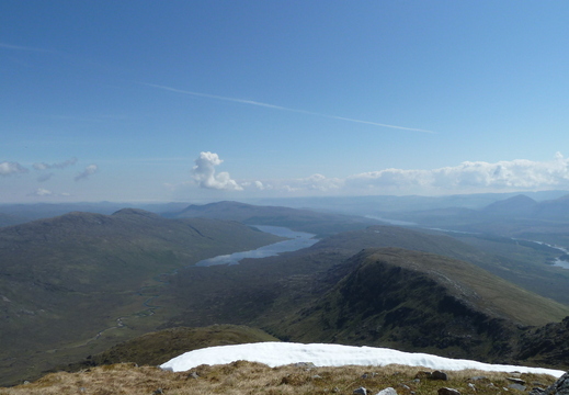 Loch Loyne left, Loch Garry Right
