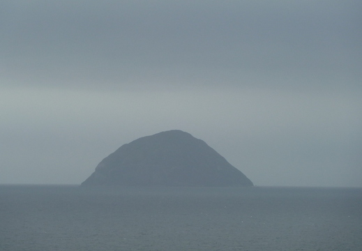 Ailsa Craig on the way home