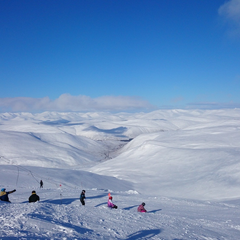 From Glas Maol