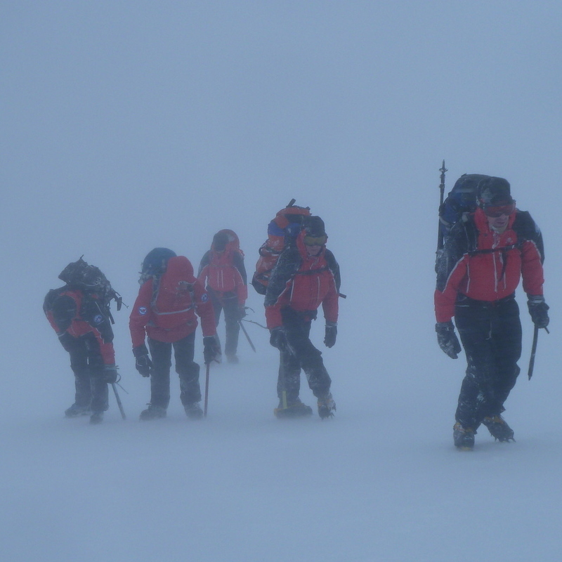 From bealach to summit