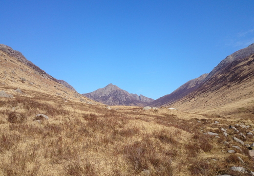 Day 2 - Beinn Tarsuinn Loop (The hill in the pic is Cir Mhor)