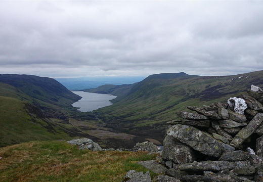 Loch Turret from Biorach a' Mheannain
