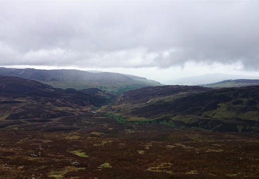 Views on way down