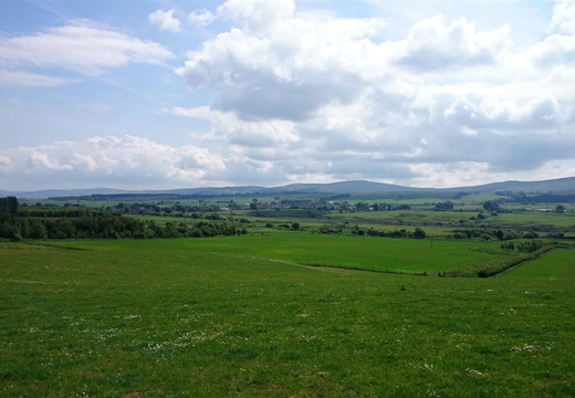 View west from Kinbuck - Braco road
