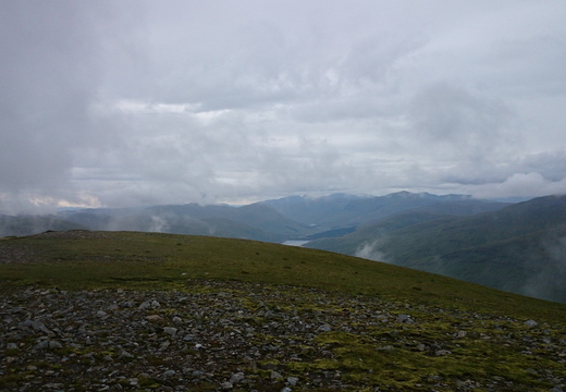 Views from summit of Beinn Mhanach