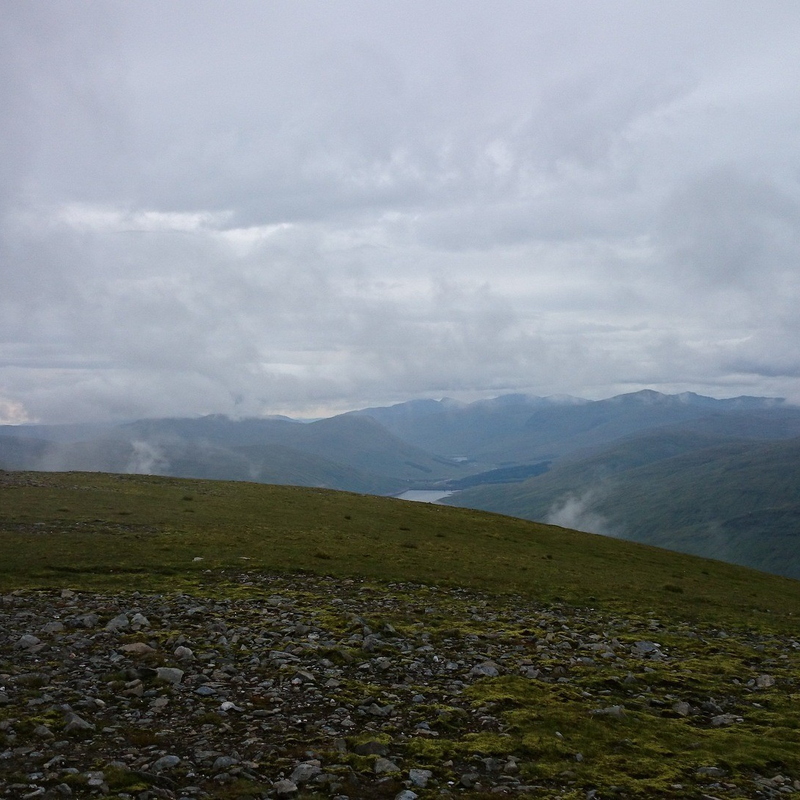 Views from summit of Beinn Mhanach