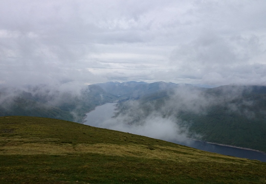 Views from summit of Beinn Mhanach
