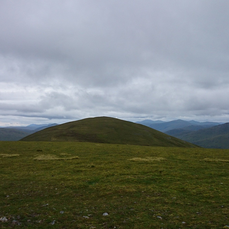 Beinn Mhanach from Beinn Chuirn