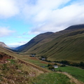 heading away from the glen to pick up the start of the ridge