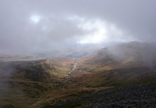 Glen Tilt from summit
