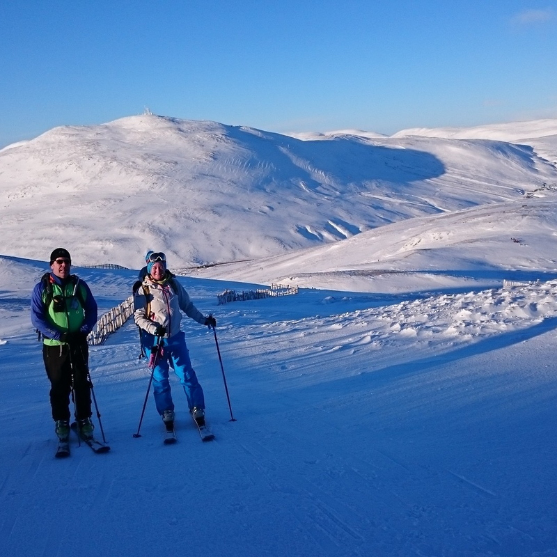 Heading up Meall Odhar