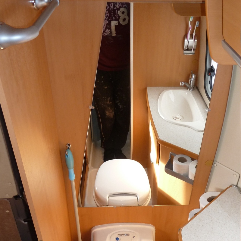 Toilet and sink