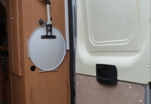 Sat dish (included)